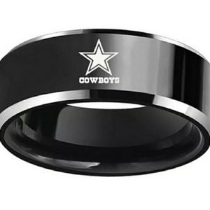 Dallas cowboys titanium mens ring size 10